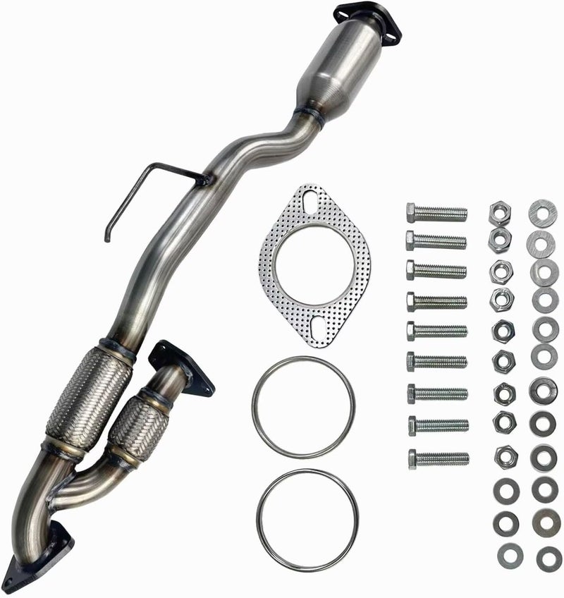 Anytek Rear Catalytic Converter Direct-Fit Compatible with Nissan Murano V6 3.5L 2009 2010 2011 2012 2013 2014 Replace# 54809 642033 40945 18403 EPA Compliant - Image 1